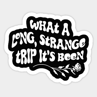 Strange Trip Sticker